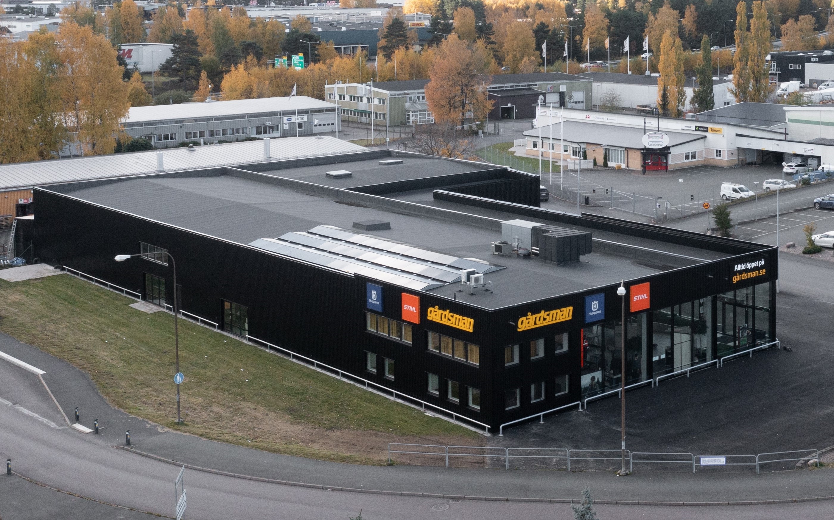 Gårdsman i nya lokaler