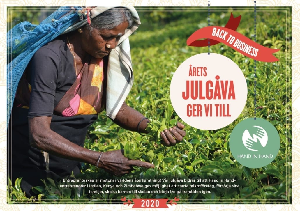 MIDAQ ger julgåva till Hand In Hand